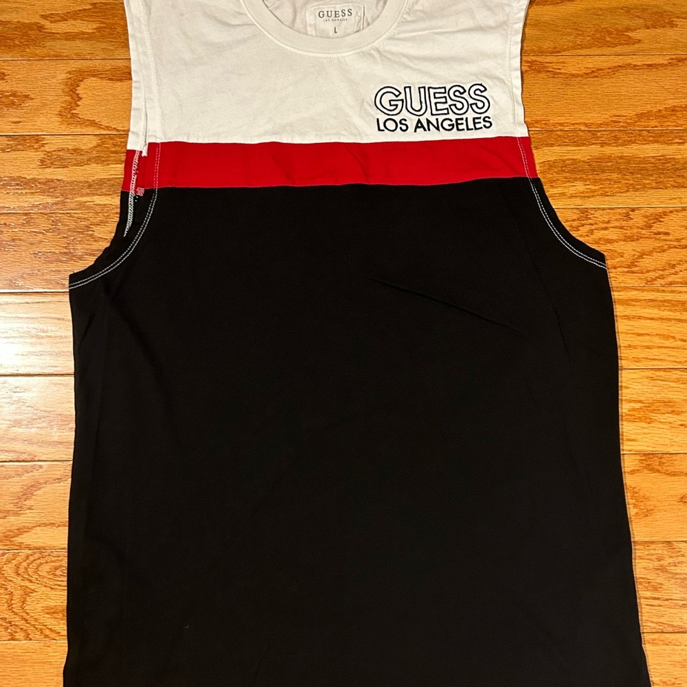 Guess Los Angeles Colorblock Tank Top